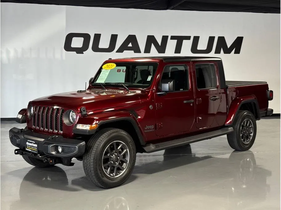 Red 2021 Jeep Gladiator 80th Edition Pickup 4D 5 ft for sale in Garden Grove, CA