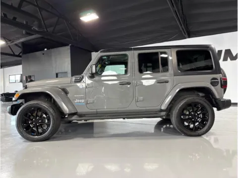 Photos of 2022 Jeep Wrangler Unlimited 4xe Sahara 4xe Sport Utility 4D for sale in Garden Grove, CA at Quantum Auto Sales - Garden Grove