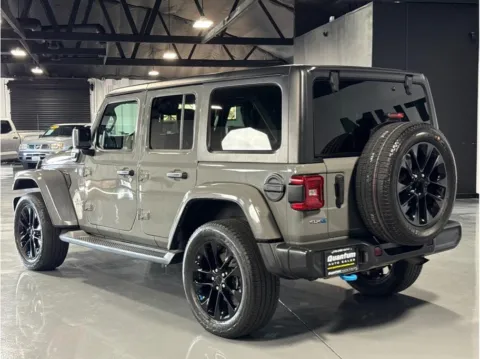 Another view of 2022 Jeep Wrangler Unlimited 4xe Sahara 4xe Sport Utility 4D for sale in Garden Grove, CA at Quantum Auto Sales - Garden Grove
