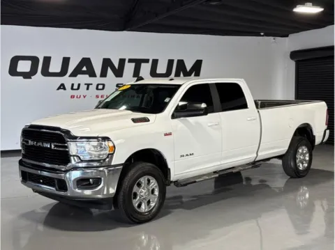 White 2020 Ram 2500 Crew Cab Big Horn Pickup 4D 8 ft for sale in Garden Grove, CA