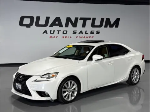 White 2015 Lexus IS 250 Sedan 4D for sale in Garden Grove, CA