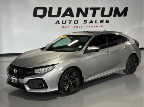 Beige 2018 Honda Civic EX Hatchback 4D for sale in Garden Grove, CA