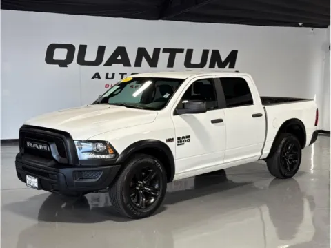 White 2021 Ram 1500 Classic Crew Cab Warlock Pickup 4D 5 1/2 ft for sale in Garden Grove, CA