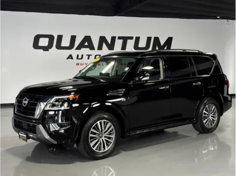 Black 2021 Nissan Armada SL Sport Utility 4D for sale in Garden Grove, CA