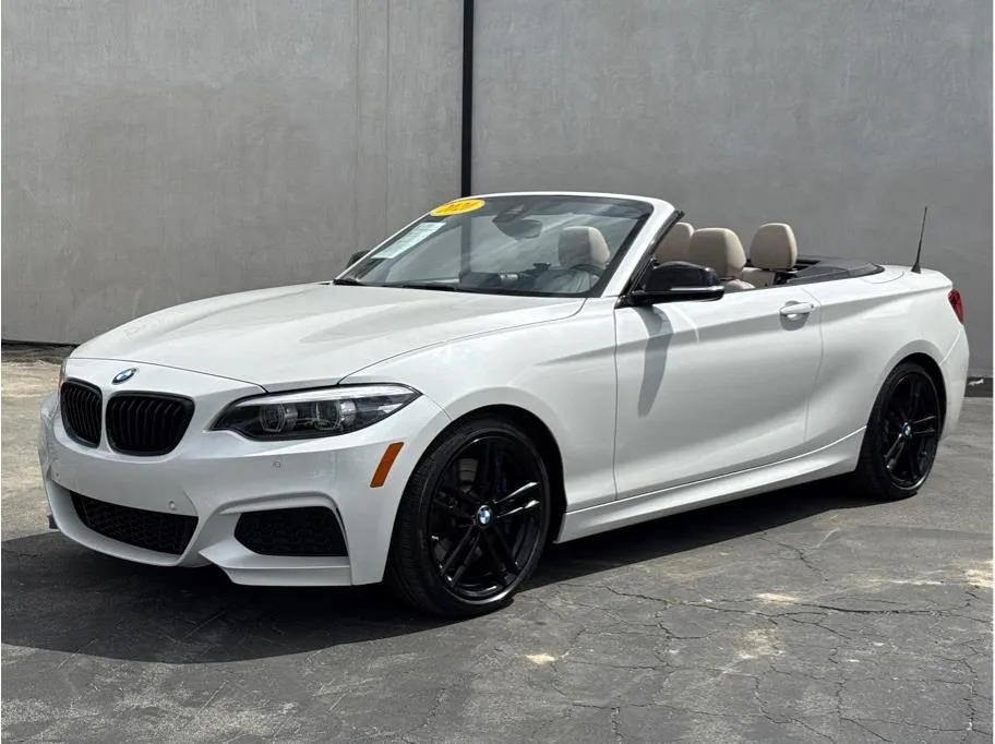 White 2020 BMW 2 Series M240i Convertible 2D for sale in Garden Grove, CA