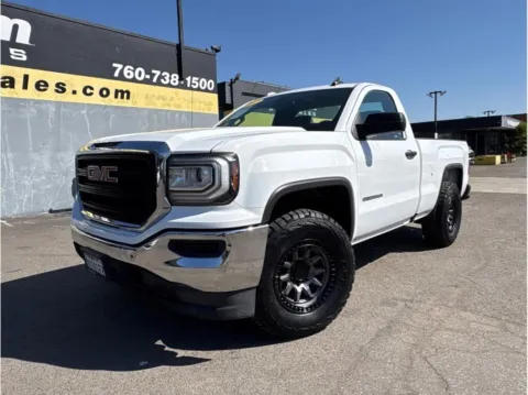 White 2017 GMC Sierra 1500 Regular Cab Pickup 2D 6 1/2 ft for sale in Garden Grove, CA