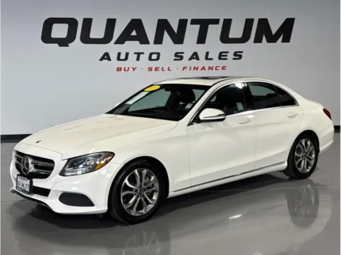 White 2018 Mercedes-benz C-Class C 300 Sedan 4D for sale in Garden Grove, CA