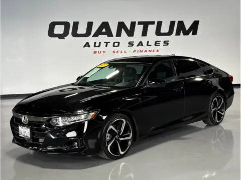 Black 2022 Honda Accord Sport Sedan 4D for sale in Garden Grove, CA