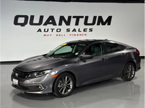 Gray 2021 Honda Civic EX Sedan 4D for sale in Garden Grove, CA