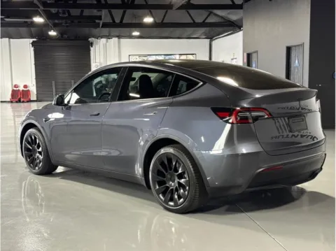 Another view of 2022 Tesla Model Y Long Range Sport Utility 4D for sale in Garden Grove, CA at Quantum Auto Sales - Garden Grove