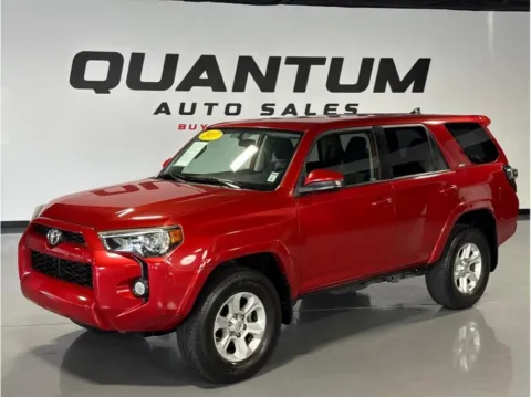 Red 2017 Toyota 4Runner SR5 Sport Utility 4D for sale in Garden Grove, CA