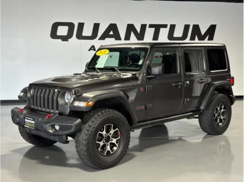 Gray 2020 Jeep Wrangler Unlimited Rubicon Sport Utility 4D for sale in Garden Grove, CA