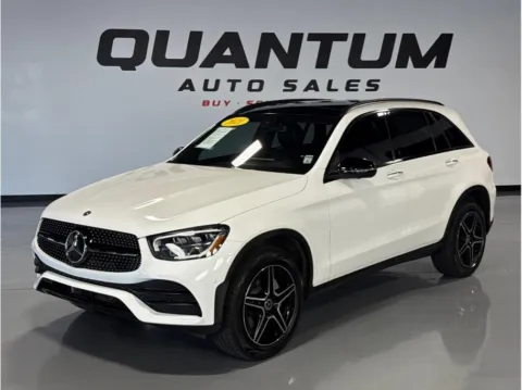 White 2021 Mercedes-Benz GLC 300 Sport Utility 4D for sale in Garden Grove, CA