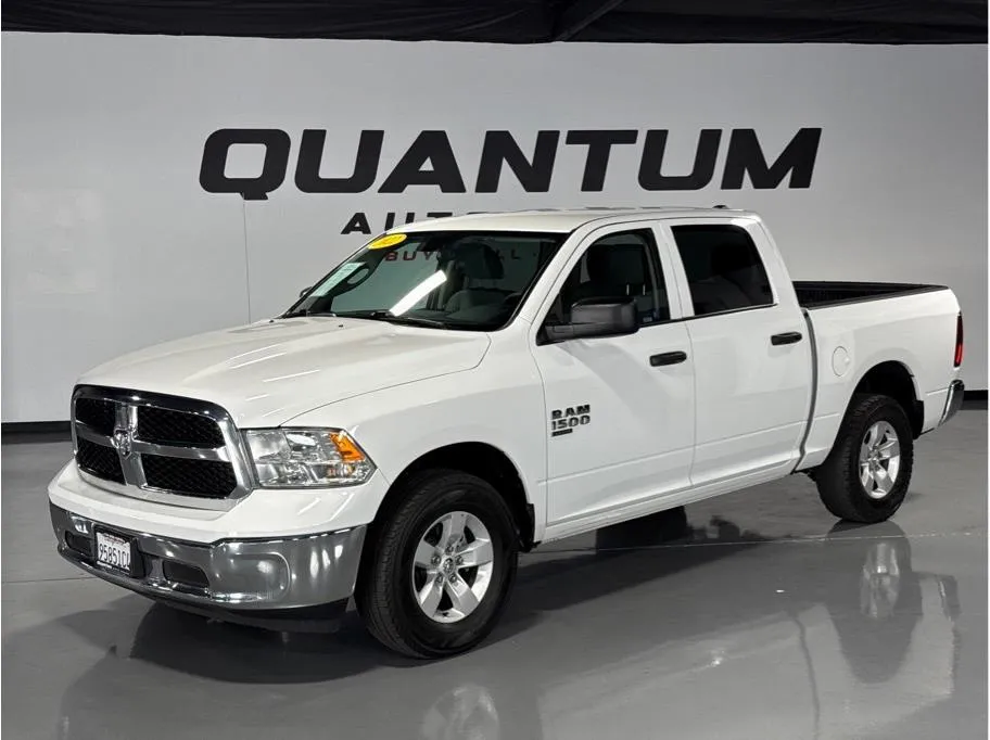 White 2022 Ram 1500 Classic Crew Cab SLT Pickup 4D 5 1/2 ft for sale in Garden Grove, CA