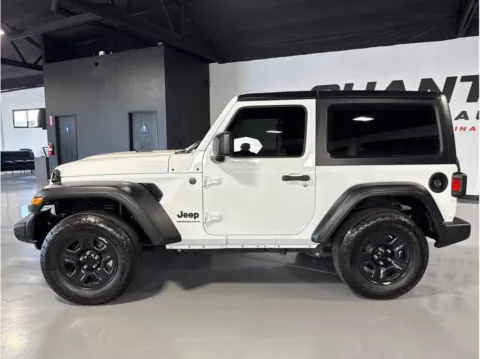 Photos of 2024 Jeep Wrangler 2 Door Sport SUV 2D for sale in Garden Grove, CA at Quantum Auto Sales - Garden Grove