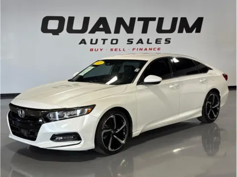 White 2018 Honda Accord Sport Sedan 4D for sale in Garden Grove, CA