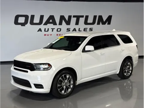 White 2019 Dodge Durango GT Plus Sport Utility 4D for sale in Garden Grove, CA