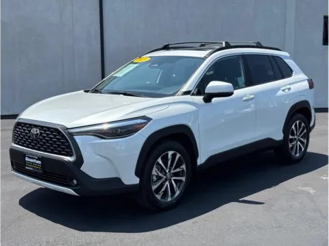 White 2023 Toyota Corolla Cross XLE Sport Utility 4D for sale in Garden Grove, CA