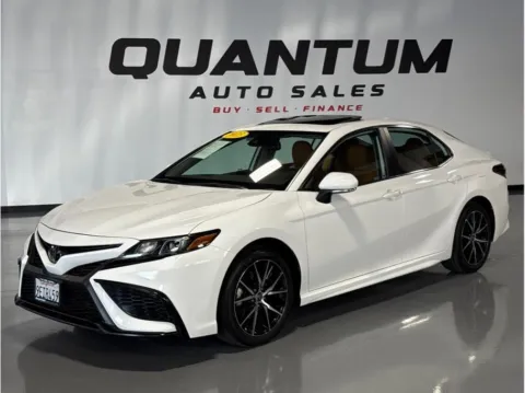 White 2023 Toyota Camry SE Sedan 4D for sale in Garden Grove, CA