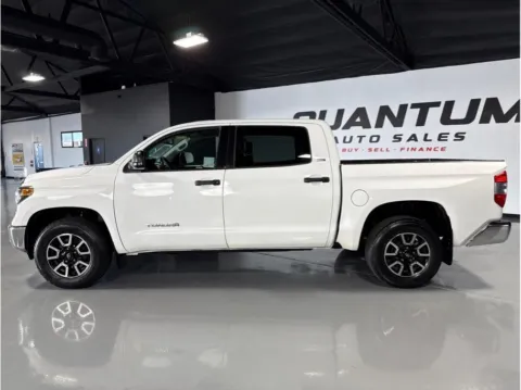 Photos of 2018 Toyota Tundra CrewMax SR5 Pickup 4D 5 1/2 ft for sale in Garden Grove, CA at Quantum Auto Sales - Garden Grove