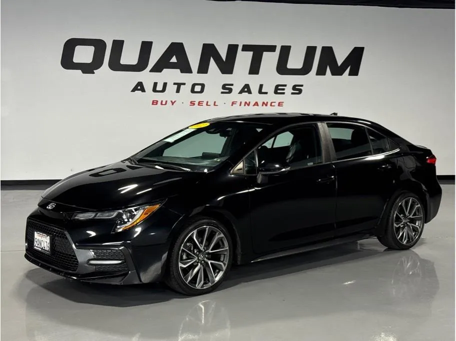 Black 2022 Toyota Corolla SE Sedan 4D for sale in Garden Grove, CA