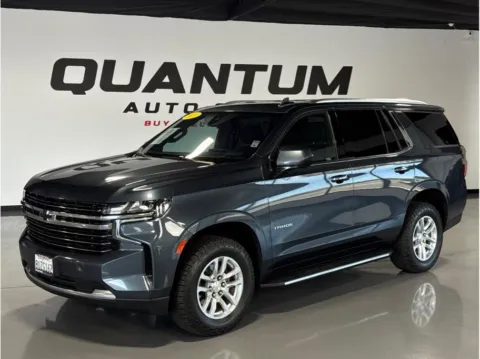 Gray 2021 Chevrolet Tahoe LT Sport Utility 4D for sale in Garden Grove, CA