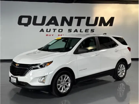 White 2021 Chevrolet Equinox LS Sport Utility 4D for sale in Garden Grove, CA