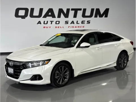 White 2022 Honda Accord EX-L Sedan 4D for sale in Garden Grove, CA