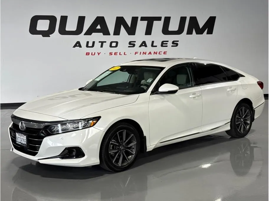 White 2022 Honda Accord EX-L Sedan 4D for sale in Garden Grove, CA