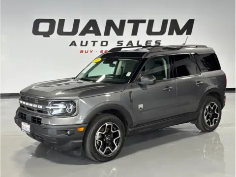 Gray 2021 Ford Bronco Sport Big Bend Sport Utility 4D for sale in Garden Grove, CA