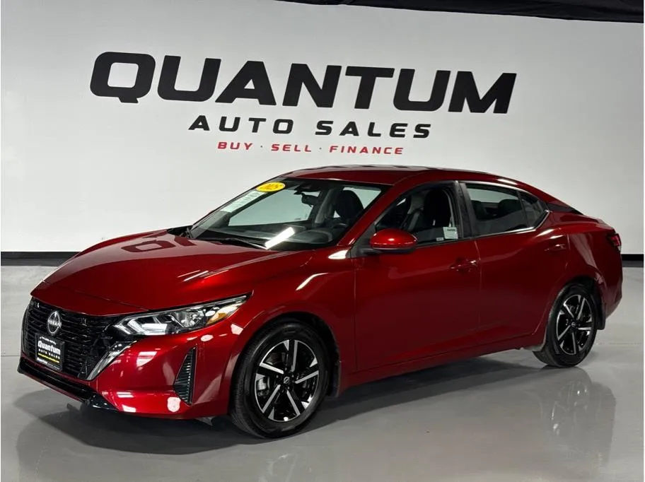 Red 2025 Nissan Sentra SV Sedan 4D for sale in Garden Grove, CA