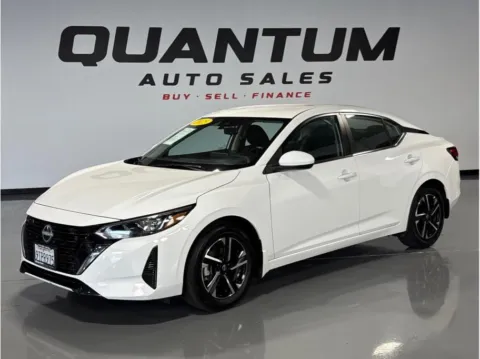 White 2025 Nissan Sentra SV Sedan 4D for sale in Garden Grove, CA