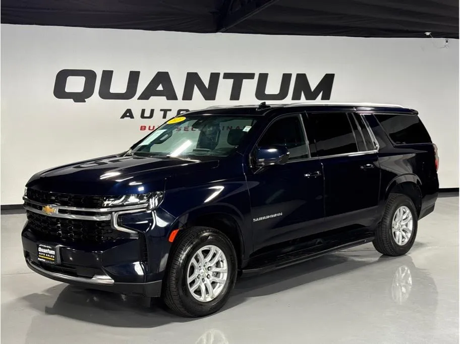 Blue 2021 Chevrolet Suburban LS Sport Utility 4D for sale in Garden Grove, CA