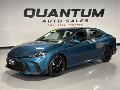 Blue 2025 Toyota Camry SE Sedan 4D for sale in Garden Grove, CA