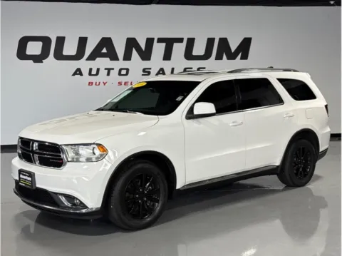 White 2019 Dodge Durango SXT Plus Sport Utility 4D for sale in Garden Grove, CA