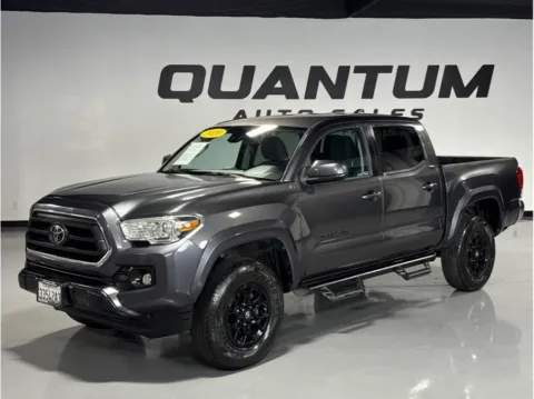 Gray 2020 Toyota Tacoma Double Cab SR5 Pickup 4D 5 ft for sale in Garden Grove, CA