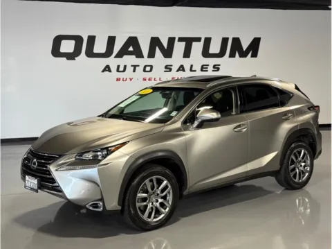 Silver 2016 Lexus NX 200t Sport Utility 4D for sale in Santa Ana, CA