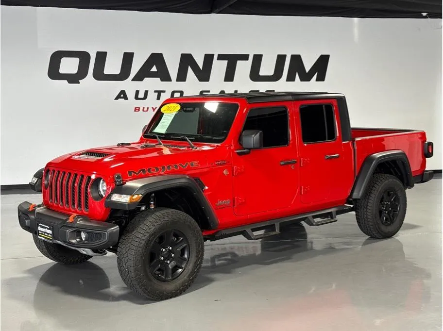 Red 2021 Jeep Gladiator Mojave Pickup 4D 5 ft for sale in Santa Ana, CA