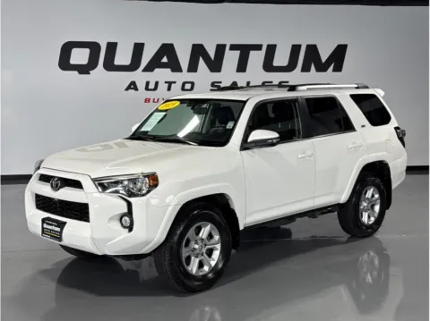 White 2019 Toyota 4Runner SR5 Sport Utility 4D for sale in Santa Ana, CA
