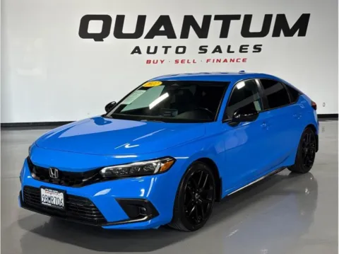 Blue 2022 Honda Civic Sport Hatchback 4D for sale in Santa Ana, CA