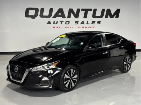 Black 2021 Nissan Altima 2.5 SV Sedan 4D for sale in Santa Ana, CA