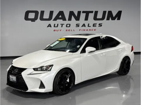 White 2018 Lexus IS 300 Sedan 4D for sale in Santa Ana, CA
