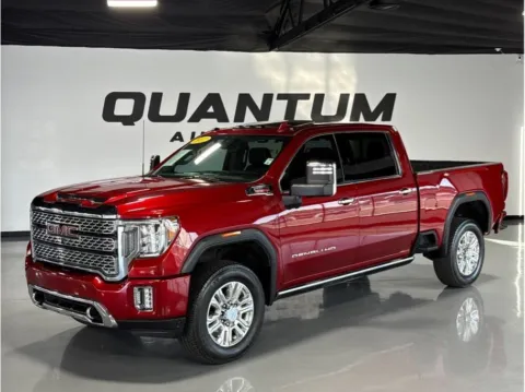 Red 2022 GMC Sierra 3500 HD Crew Cab Denali Pickup 4D 6 1/2 ft for sale in Santa Ana, CA