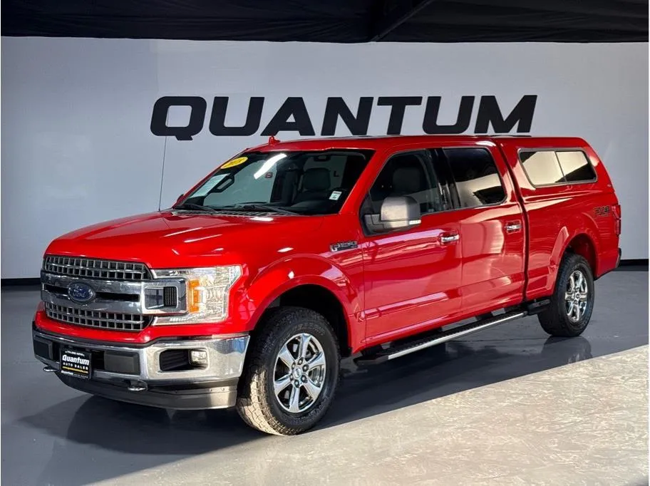 Red 2018 Ford F-150 SuperCrew Cab XLT Pickup 4D 6 1/2 ft for sale in Santa Ana, CA