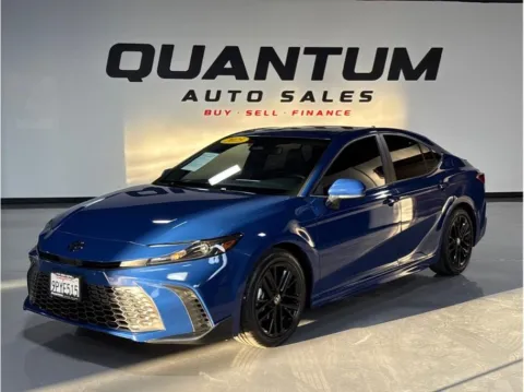 Blue 2025 Toyota Camry SE Sedan 4D for sale in Santa Ana, CA