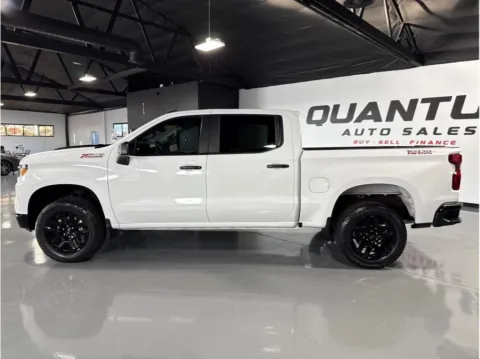 Photos of 2024 Chevrolet Silverado 1500 Crew Cab Custom Trail Boss Pickup 4D 5 3/4 ft for sale in Santa Ana, CA at Quantum Auto Sales - Santa Ana