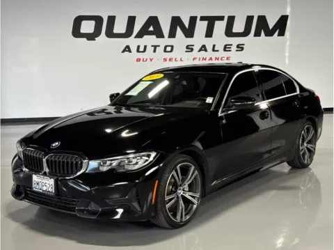 Black 2019 BMW 3 Series 330i Sedan 4D for sale in Santa Ana, CA