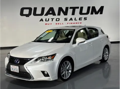 White 2017 Lexus CT 200h Hatchback 4D for sale in Santa Ana, CA