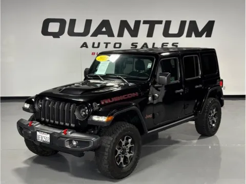 Black 2018 Jeep Wrangler Unlimited All New Rubicon Sport Utility 4D for sale in Santa Ana, CA