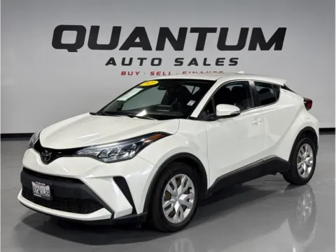 White 2021 Toyota C-HR LE Sport Utility 4D for sale in Santa Ana, CA